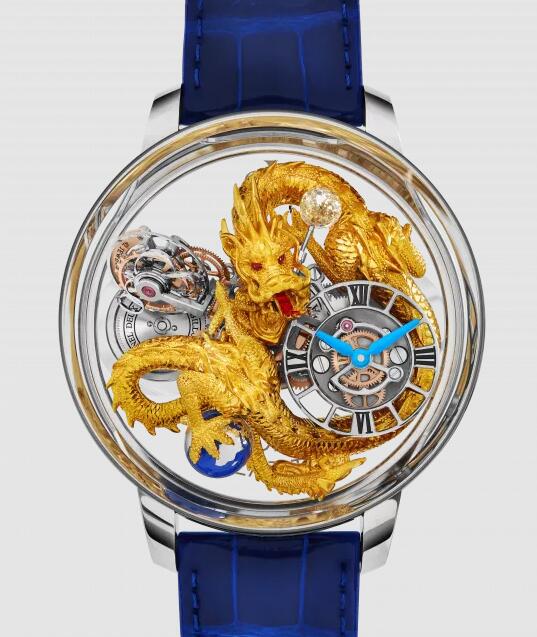 Jacob & Co ASTRONOMIA ART DRAGON CLARITY Replica watch AT120.60.DR.UB.CBALA